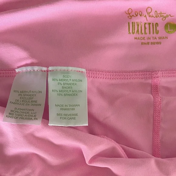 Lilly Pulitzer Floral Skort in Pink and Green - Picture 5 of 5